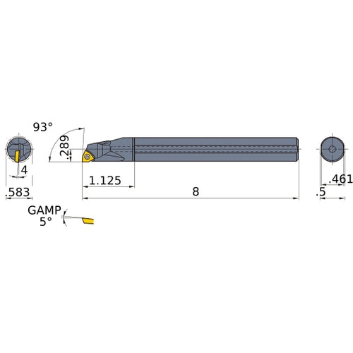 M-FSWUPL-082-C BORING BAR