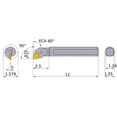 S-SCLCL-204 BORING BAR