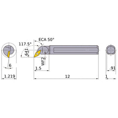 S-SVQCL-163 BORING BAR