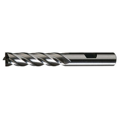 ‎1-1/2″ × 1-1/4″ × 8″ × 10-1/2″ RHS / RHC HSS HSS Single End Mulit Flute Center Cutting Finishing End Mill - Bright - Exact Industrial Supply