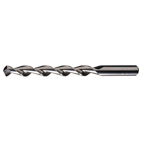 19/64 RHS / RHC HSS 118 Degree Notched Point Parabolic HSS Jobber Drill - Bright - Exact Industrial Supply