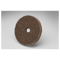 Scotch-Brite EXL Unitized Wheel XL-UW 8A Coarse 2″ × 1/8″ × 3/16″ - Benchmark Tooling