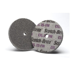 Scotch-Brite EXL Unitized Wheel XL-UW 2S Fine 3″ × 1/4″ × 1/4″ - Benchmark Tooling