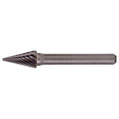 SM-1 Standard Cut Solid Carbide Bur-Pointed Cone Shape