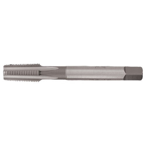 ‎3/8-18 NPT 4 Flute HSS Medium Hook Taper CNC Extra Length Taper Pipe Tap- Bright - Exact Industrial Supply