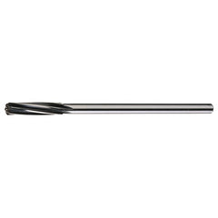 5/16 RHS / RHC HSS Straight Shank Spiral Flute Reamer - Bright - Exact Industrial Supply