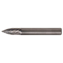 SG-5 Double Cut Solid Carbide Bur-Pointed Tree Shape