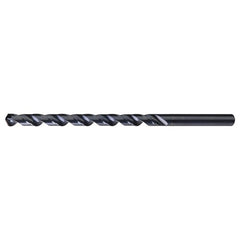 17/32″ RHS / RHC HSS 118 Degree Radial Point Extra Length Drill - Steam Oxide - Exact Industrial Supply