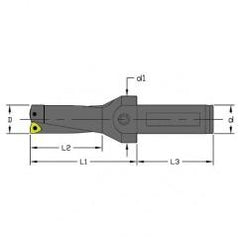 UD-2125-4D-150 4XD Indexable Drill - Benchmark Tooling