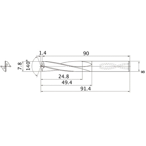 MAS0780MB CARB DRILL
