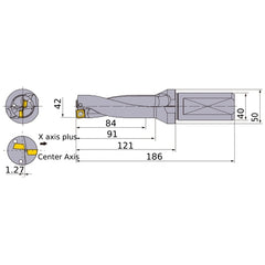 MVX4200X2F40 INDX DRILL
