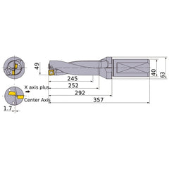 MVX4900X5F40 INDX DRILL