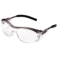 ‎3M Nuvo Reader Protective Eyewear 11435-00000-20 Clear Lens Gray Frame +2.0 Diopter - Benchmark Tooling