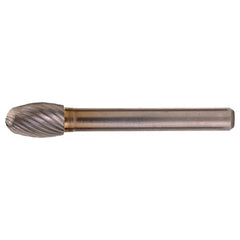 SE-5 Standard Cut Solid Carbide Bur-Egg Shape