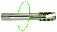 5/8-18 Dia. - H3 - 3 FL - Std Spiral Flute Tap - Green Ring - Benchmark Tooling