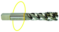 1-3/8-12 Dia. - H4 - 4 FL - Std Spiral Flute Tap - Yellow Ring - Benchmark Tooling