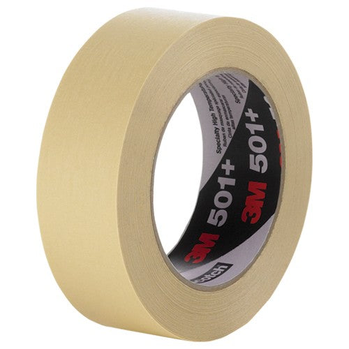 36 mm × 55 m Specialty High Temp Masking Tape Tan Alt Mfg # 69106 - Benchmark Tooling