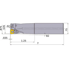 AJXU08R142SA12L INDEXABLE ENDMILL