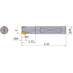 APX3000UR081FA10SA INDEXABLE ENDMIL