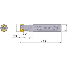 APX3000UR163FA16SA INDEXABLE ENDMIL