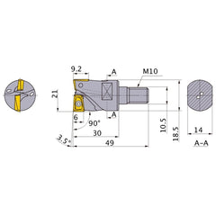 AQXR212M10A30 INDEXABLE EM