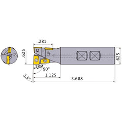 AQXUR102WA10S INDEXABLE ENDMILL