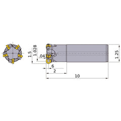 ARP6UPR2403SA20L INDEXABLE EM