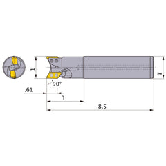 AXD4000UR162SA16LA INDEXABLE ENDMIL