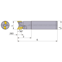 AXD4000UR162SA16SB INDEXABLE ENDMIL