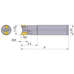 AXD4000UR202SA20LB INDEXABLE ENDMIL