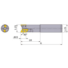 AXD7000UR202SA20SB INDEXABLE ENDMIL