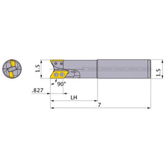 AXD7000UR242SA24SA INDEXABLE ENDMIL