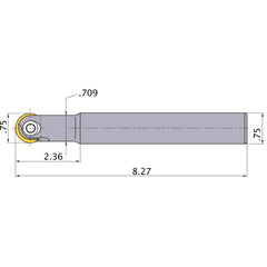 MBN060750SA INDEXABLE ENDMILL
