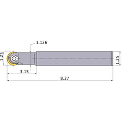 MBN101250SB INDEXABLE ENDMILL