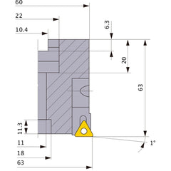 PMF06306A22R FACE MILL