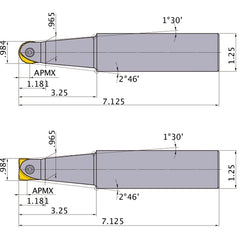 SRFU16S20M INDEXABLE ENDMILL