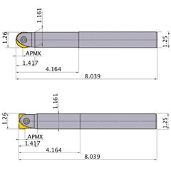 SRFU20S20M INDEXABLE ENDMILL