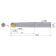 SRM216SAL2 INDEXABLE ENDMILL