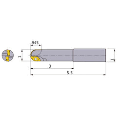 SRM216SAM2 INDEXABLE ENDMILL