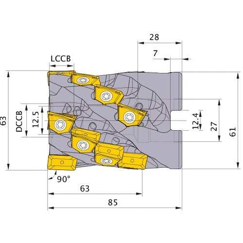 ‎VFX5-063A05A063R MILL