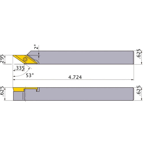 BTVHR-102 TURNING HOLDER
