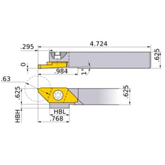 CTBHL-102 TURNING HOLDER