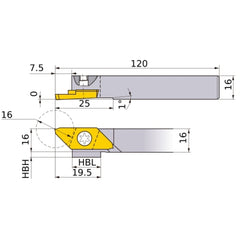 ‎CTBHR1616-160 TURNING HOLDER