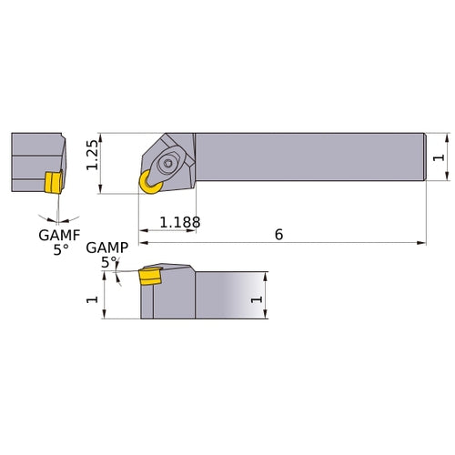 DRGNR-164 TURNING HOLDER