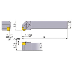 DRGNR-204 TURNING HOLDER