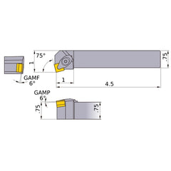 DSKNR-124 TURNING HOLDER