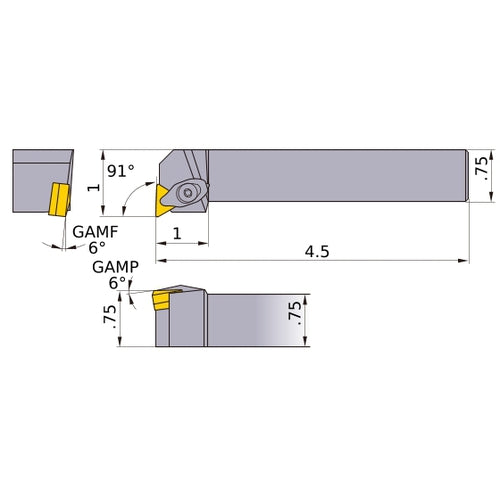 DTFNL-123 TURNING HOLDER