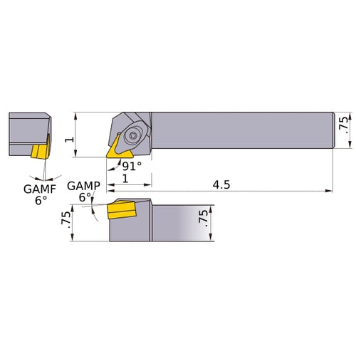 DTGNR-123 TURNING HOLDER