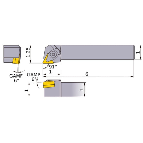 DTGNR-163 TURNING HOLDER