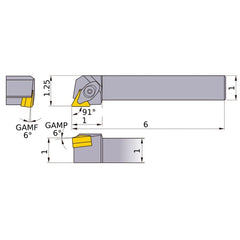 DTGNR-163 TURNING HOLDER